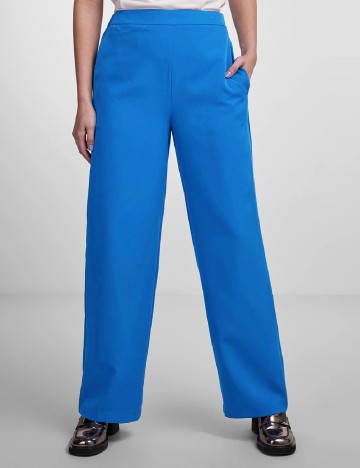 
						Pantaloni Pieces, bleu