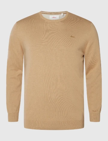 Bluza s.Oliver Plus Size Men, maro