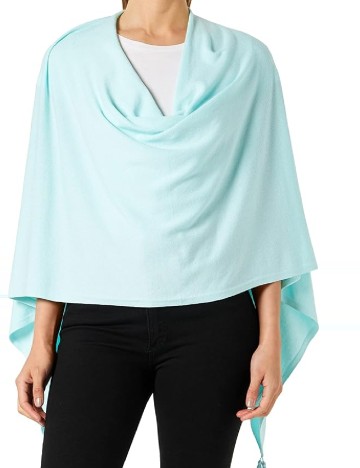 
						Poncho Comma, bleu