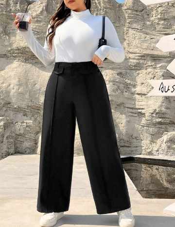 
						Pantaloni SHEIN CURVE, negru