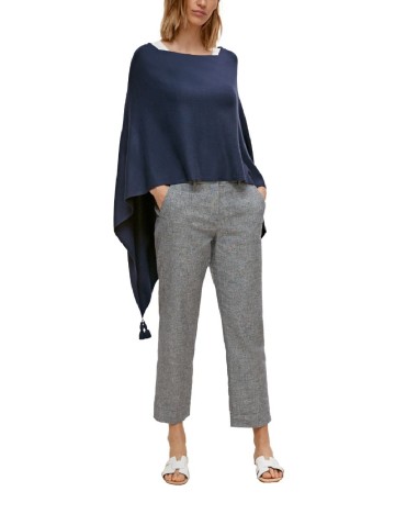 
						Poncho Comma, bleumarin