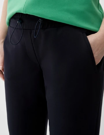 Pantaloni TRIANGLE, bleumarin inchis