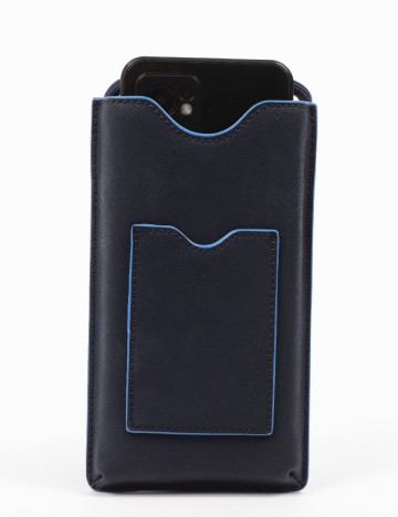 Geanta pentru telefon s.Oliver, bleumarin