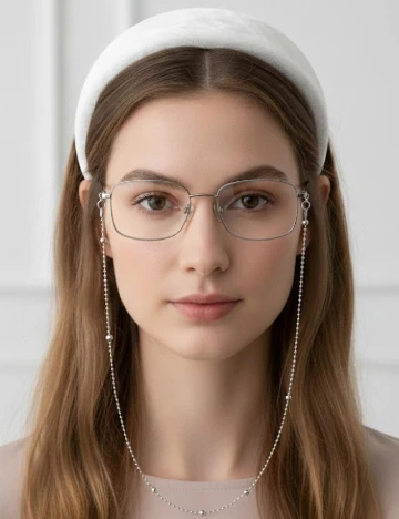 Colier Ochelari s.Oliver, argintiu