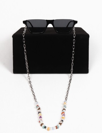 
						Colier Ochelari Comma, mix culori