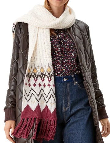 Fular s.Oliver, mix culori