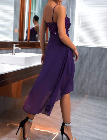 Rochie medie SHEIN, mov