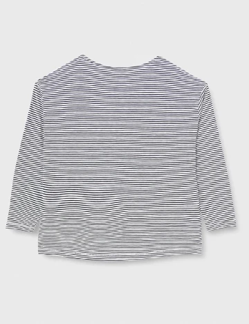 Bluza TRIANGLE, alb/negru Negru