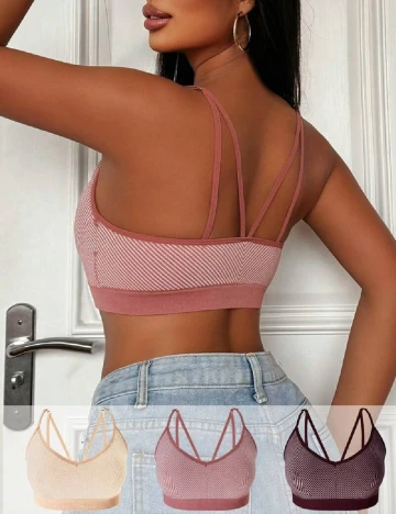 Set bustiere 3 bucati SHEIN, mix culori Mix culori