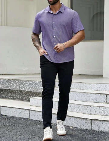 Camasa SHEIN Plus Size Men, mov