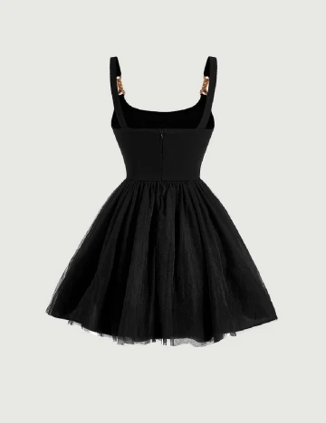 Rochie scurta SHEIN, negru Negru