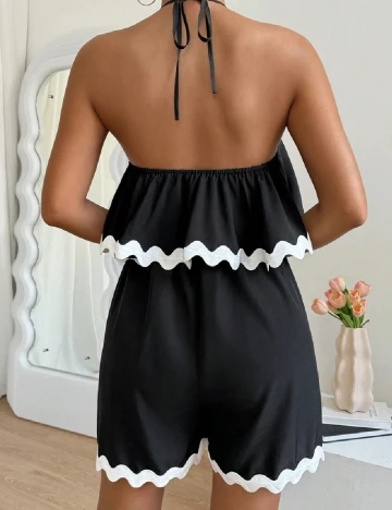 Salopeta SHEIN, negru