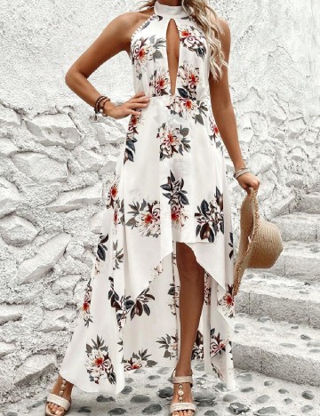 
						Rochie lunga SHEIN, alb