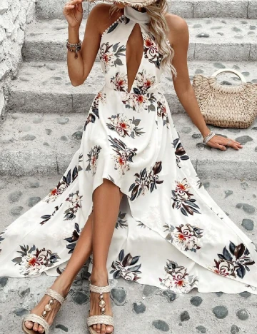 Rochie lunga SHEIN, alb