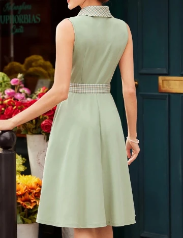 Rochie medie SHEIN, verde