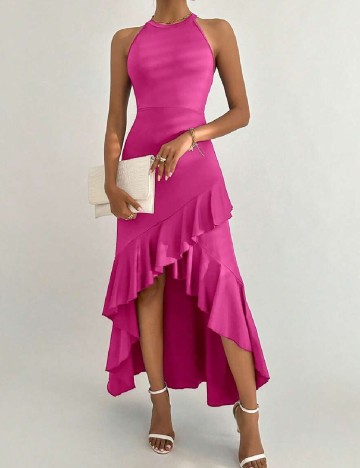 
						Rochie lunga SHEIN, roz