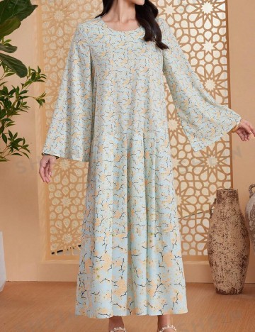 
						Rochie lunga SHEIN, floral print