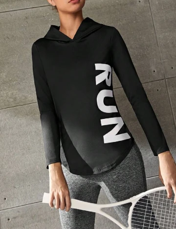 Hanorac Shein Kids, negru