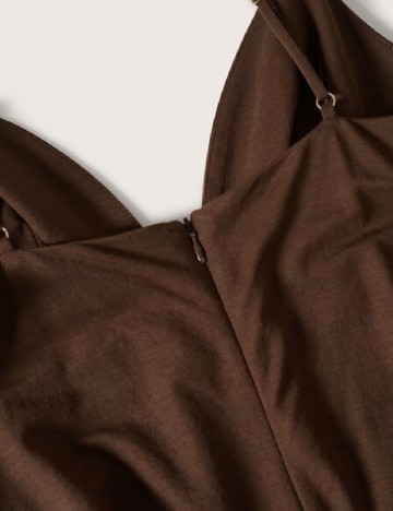 Rochie lunga Mango, maro