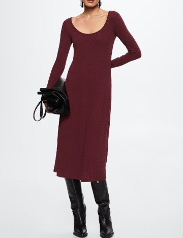 
						Rochie medie Mango, visiniu