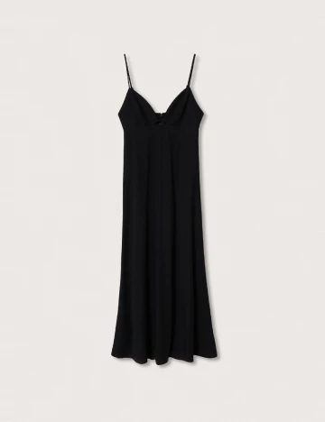Rochie lunga Mango, negru Negru