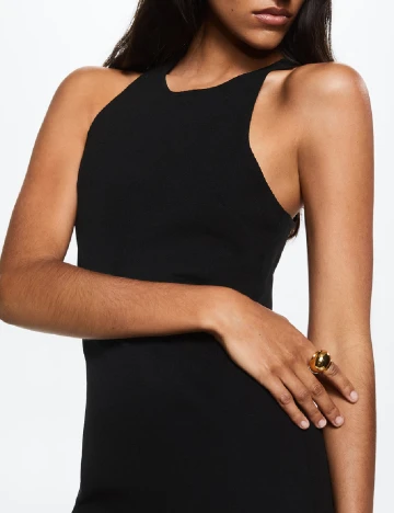 Rochie lunga Mango, negru