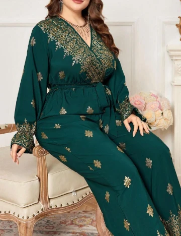 Salopeta SHEIN CURVE, verde