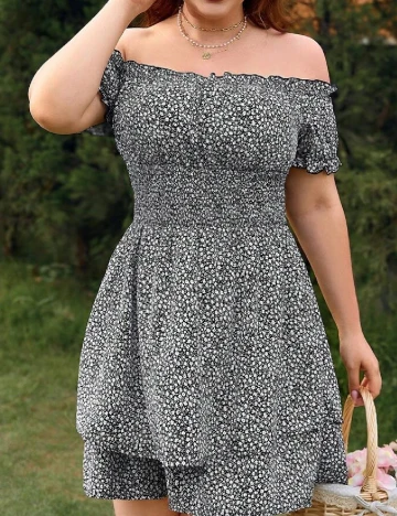 Rochie scurta SHEIN CURVE, negru