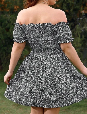 Rochie scurta SHEIN CURVE, negru