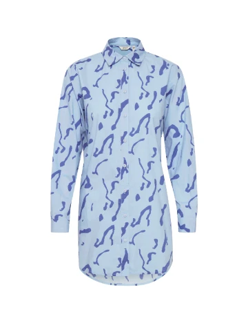 Camasa Oversize b.young, albastru