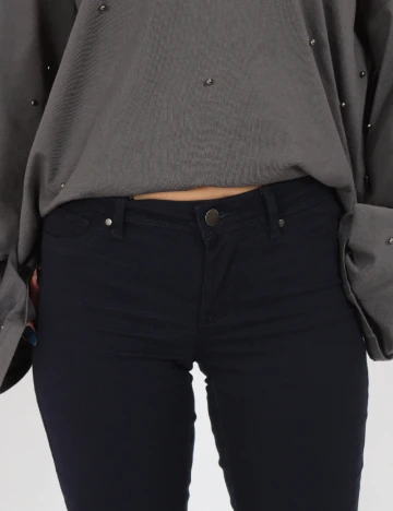 Pantaloni Jacqueline de Yong, bleumarin