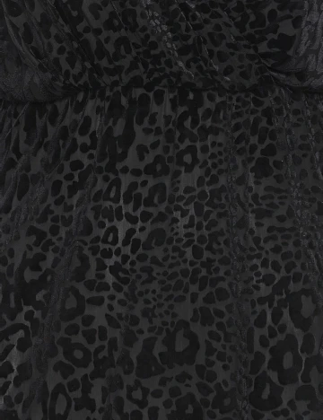 Rochie scurta Fransa Curve, negru Negru