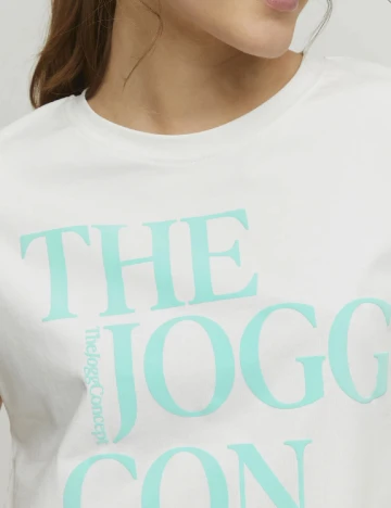 Tricou TheJoggConcept, alb