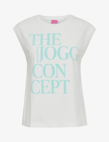 Tricou TheJoggConcept, alb