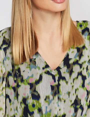 Rochie scurta Ichi, verde Verde