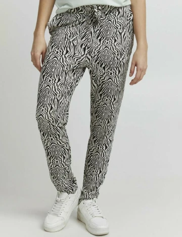 Pantaloni Ichi, animal print