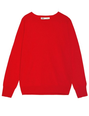 Pulover Zara, rosu, M