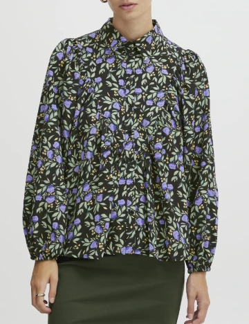 Camasa Ichi, floral print