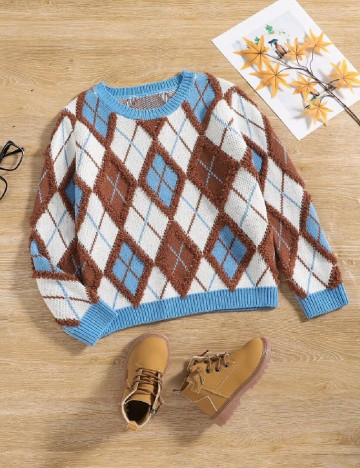 
						Pulover Shein Kids, mix culori