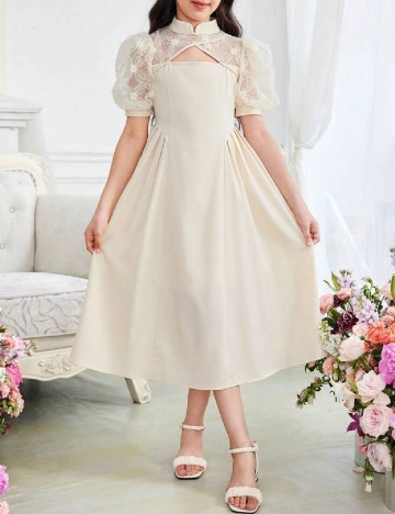 
						Rochie Shein Kids, crem