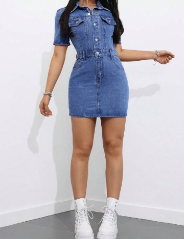 
						Rochie scurta SHEIN, albastru