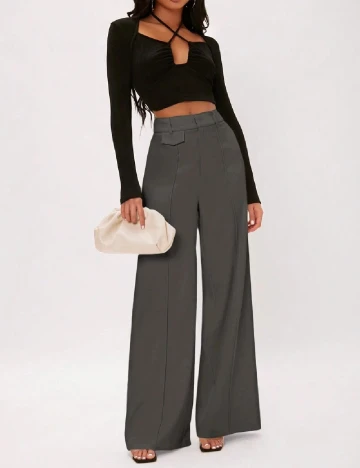 Pantaloni SHEIN, gri Gri