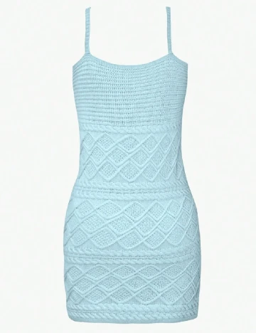 Rochie scurta SHEIN, albastru