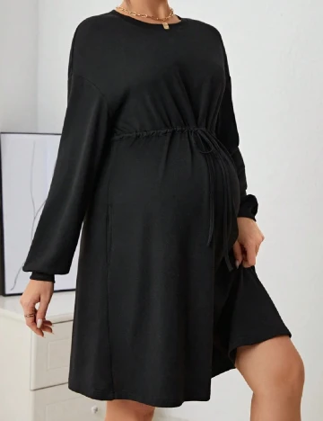 Rochie scurta SHEIN Maternity, negru