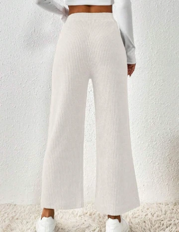 Pantaloni SHEIN, alb Alb