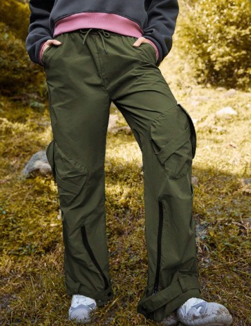 
						Pantaloni SHEIN, verde