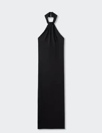 Rochie lunga Mango, negru Negru