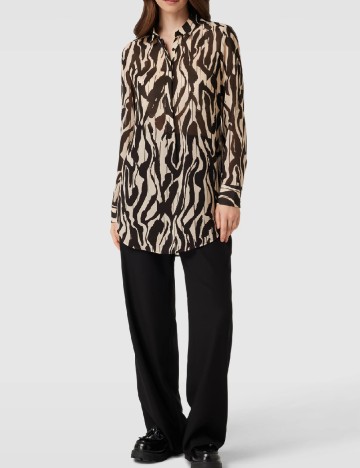 
						Bluza Comma, negru/crem