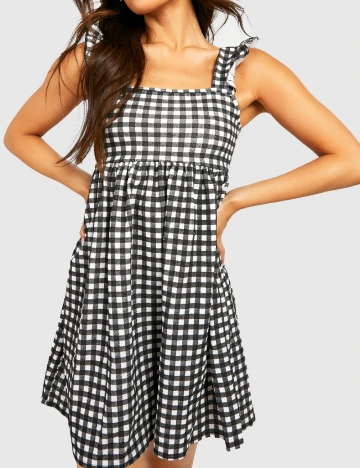 Rochie scurta Boohoo, negru