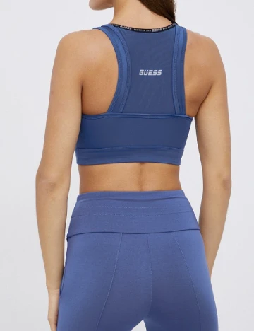 Bustiera sport Guess, albastru Albastru